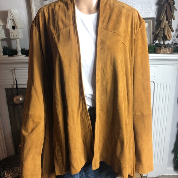 Stunning Coldwater Creek Suede Jacket - Picture 5 of 6